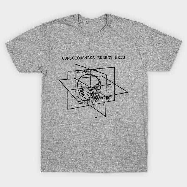 Consciousness Energy Grid T-Shirt by LA Concessions